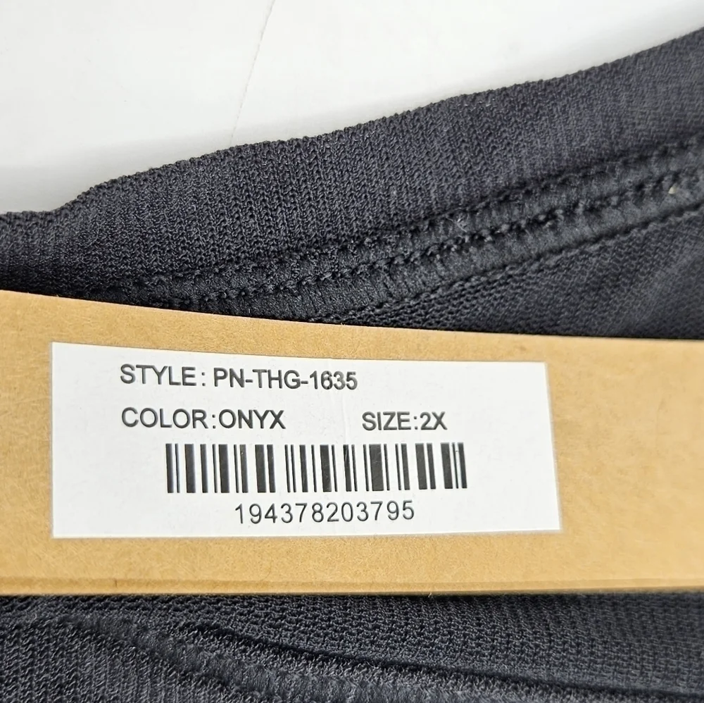 NWT Skims Pn-thong onyx size 2x